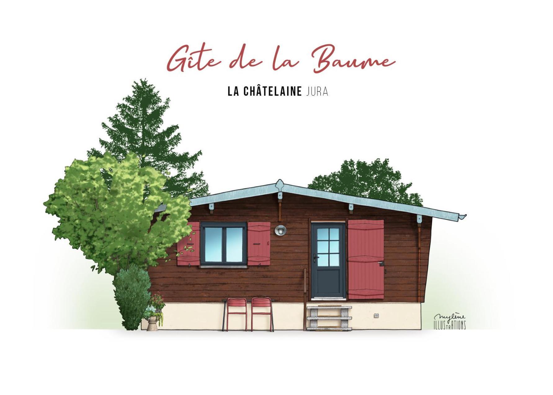 Chalet De La Baume La Chatelaine Exterior foto